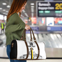 Custom Cornwall Football Travel Bag Mont Saint Michel - Wonder Print Shop