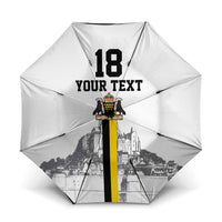 Custom Cornwall Football Umbrella Mont Saint Michel - Wonder Print Shop