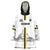 Custom Cornwall Football Wearable Blanket Hoodie Mont Saint Michel - Wonder Print Shop