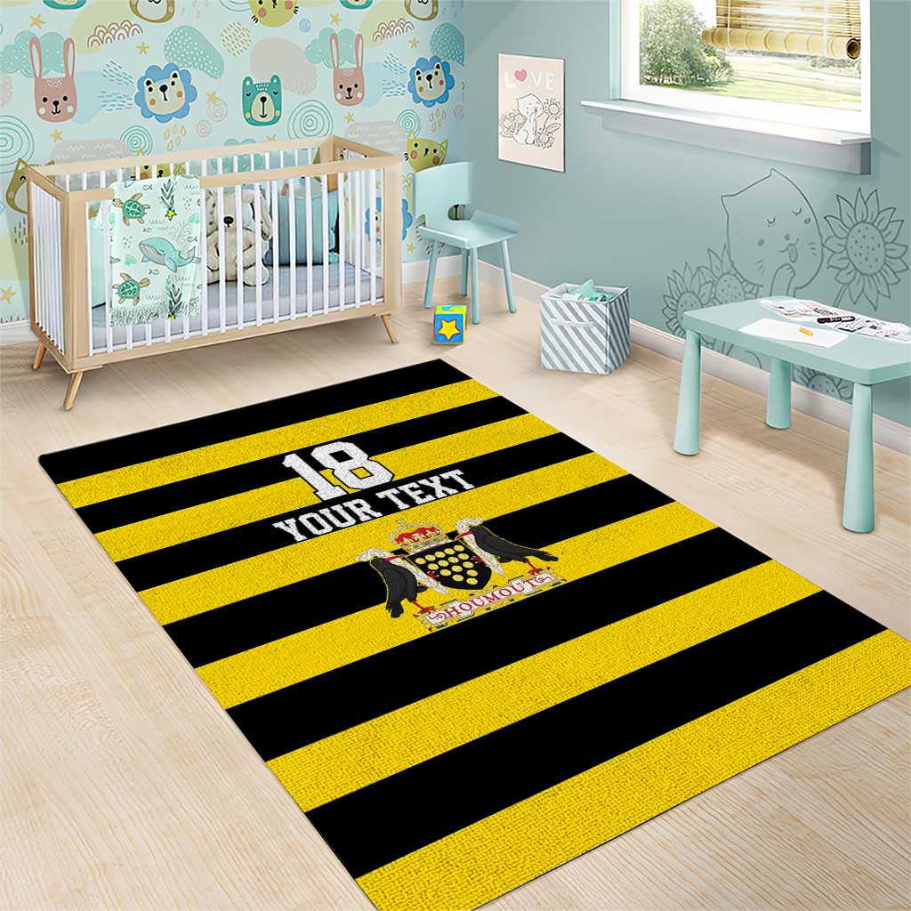 Custom Cornwall Rugby Area Rug One and All - Wonder Print Shop