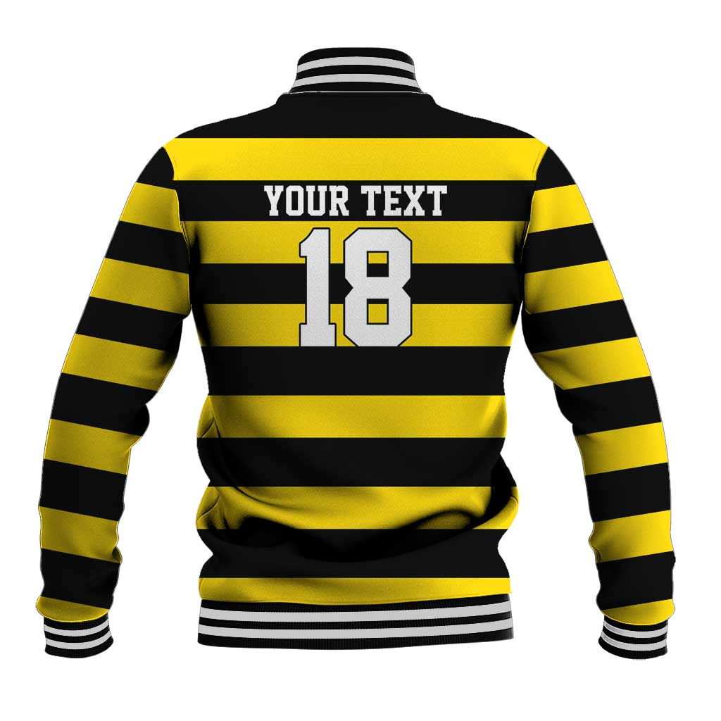 Custom Cornwall Rugby Baseball Jacket One and All - Wonder Print Shop
