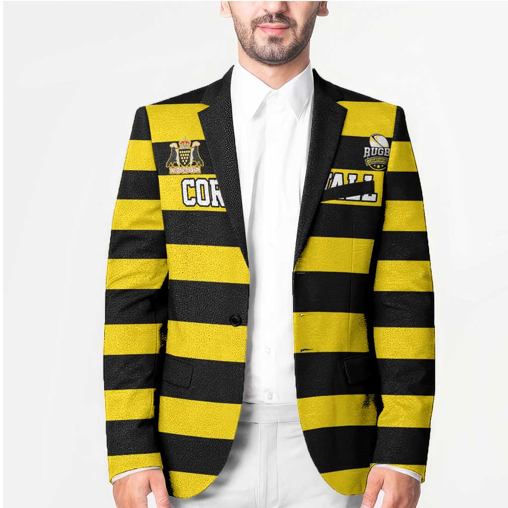 Custom Cornwall Rugby Blazer One and All - Wonder Print Shop