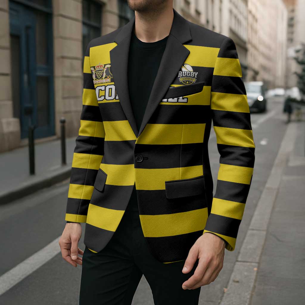 Custom Cornwall Rugby Blazer One and All - Wonder Print Shop