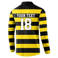 Custom Cornwall Rugby Button Sweatshirt One and All - Wonder Print Shop