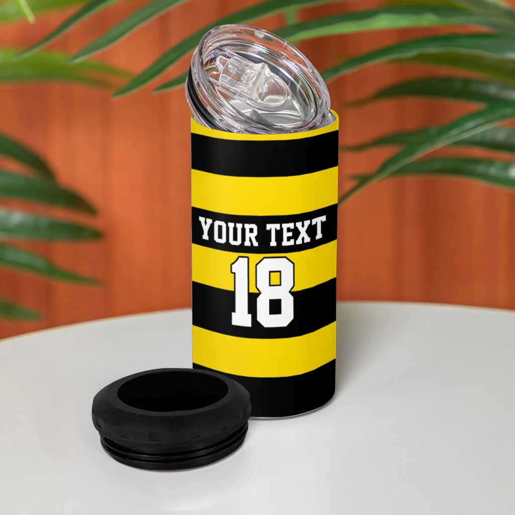 Custom Cornwall Rugby 4 in 1 Can Cooler Tumbler One and All - Wonder Print Shop