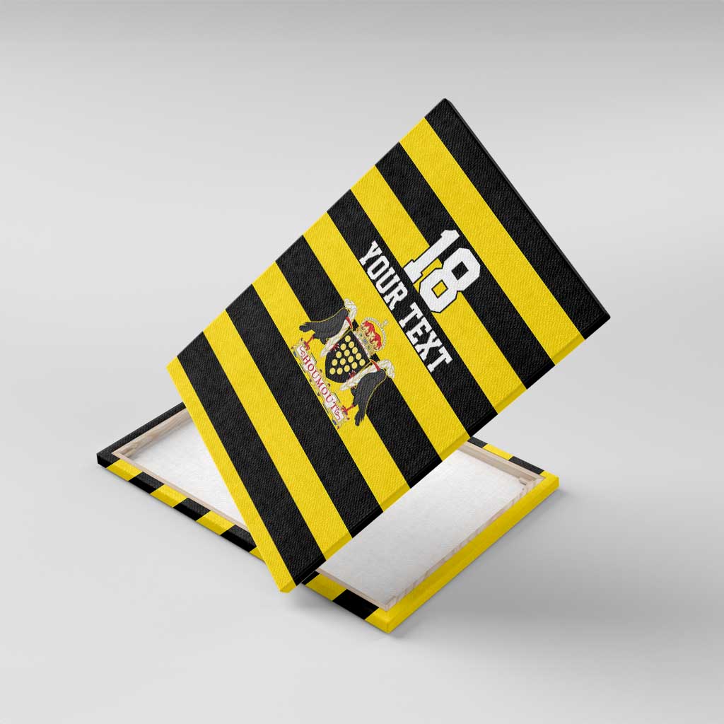 Custom Cornwall Rugby Canvas Wall Art One and All - Wonder Print Shop