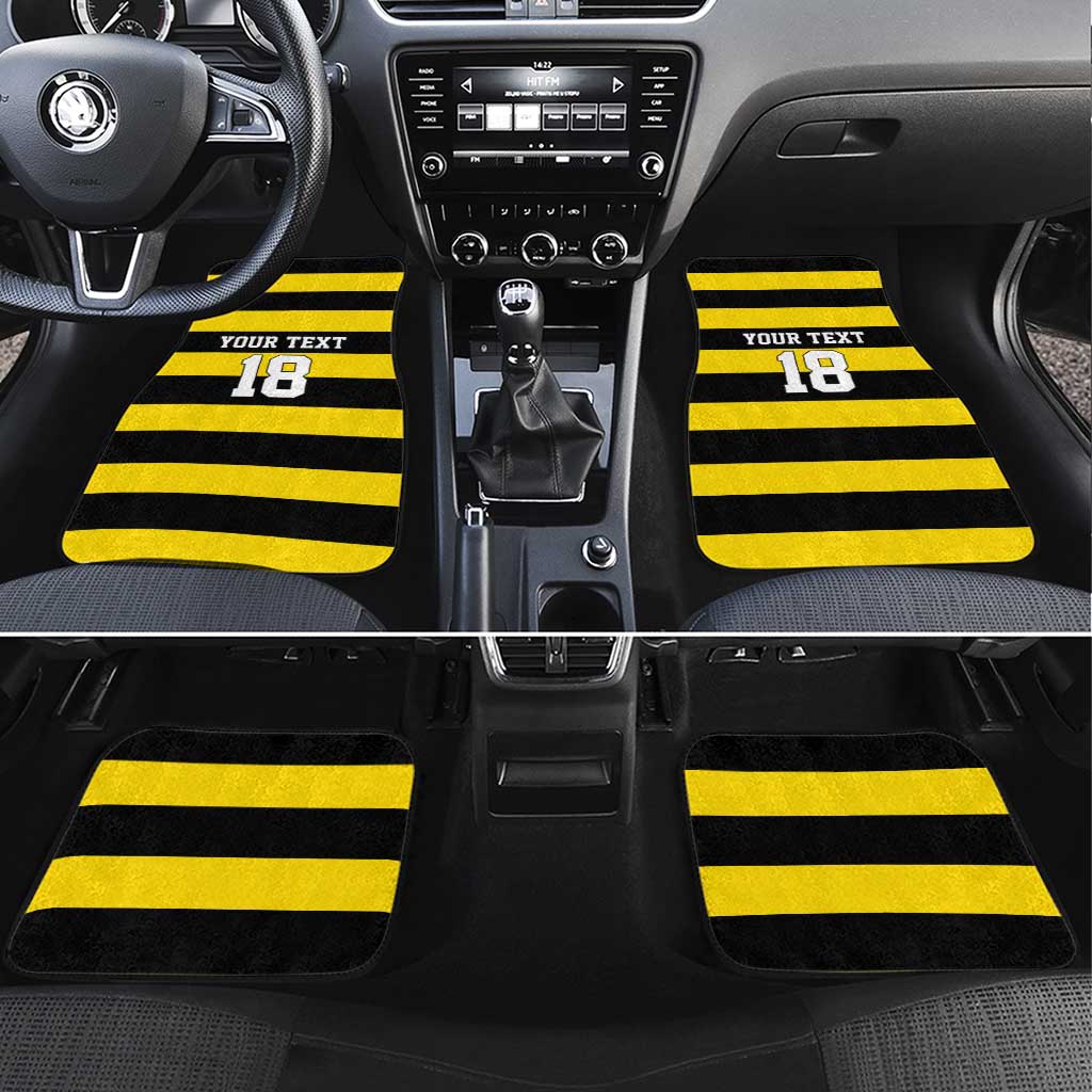 Custom Cornwall Rugby Car Mats One and All - Wonder Print Shop