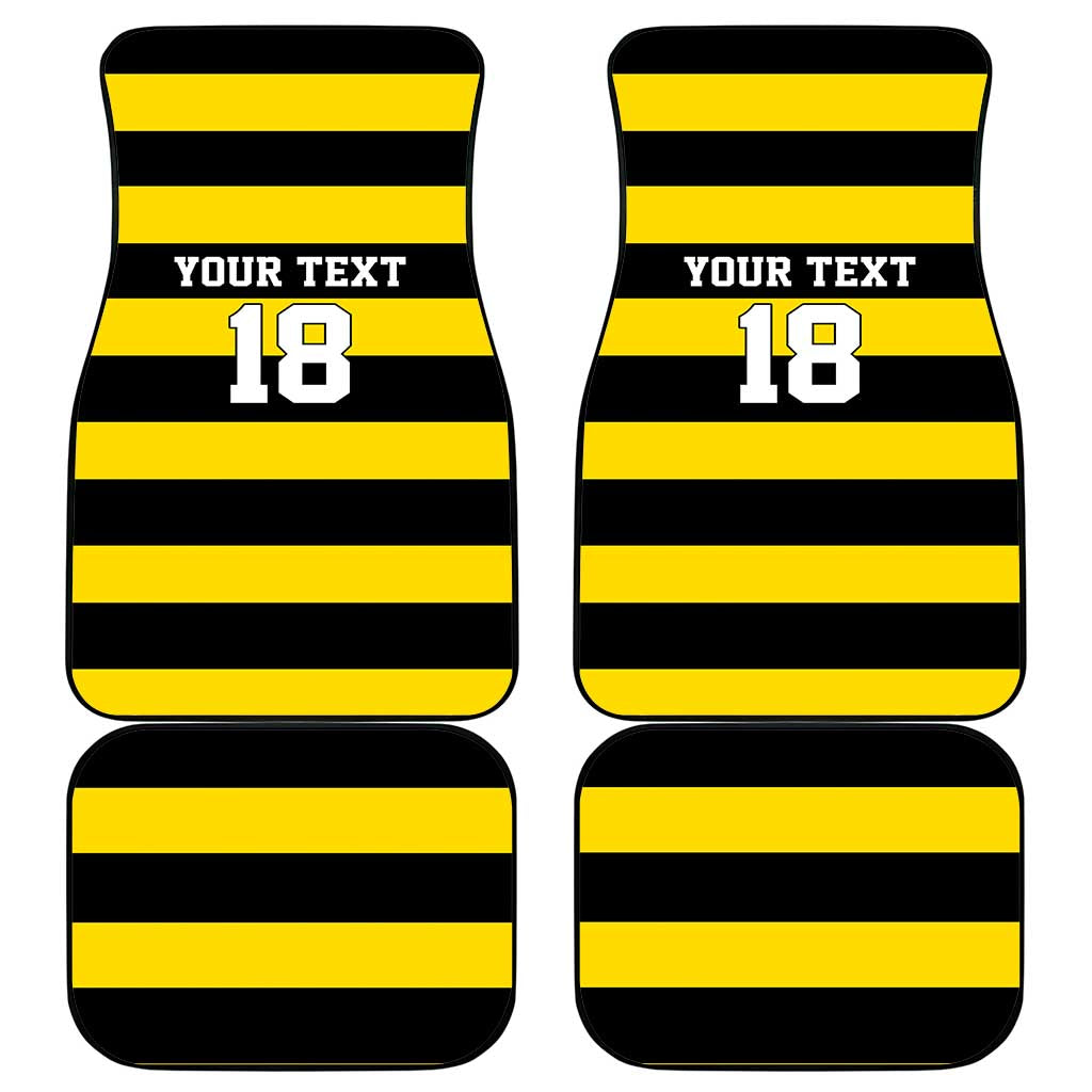 Custom Cornwall Rugby Car Mats One and All - Wonder Print Shop