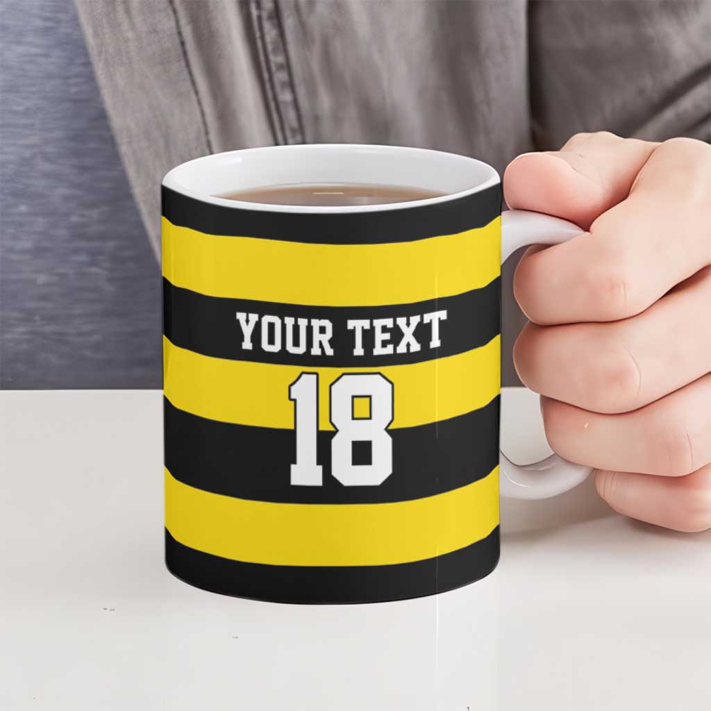 Custom Cornwall Rugby Ceramic Mug One and All - Wonder Print Shop