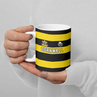 Custom Cornwall Rugby Ceramic Mug One and All - Wonder Print Shop