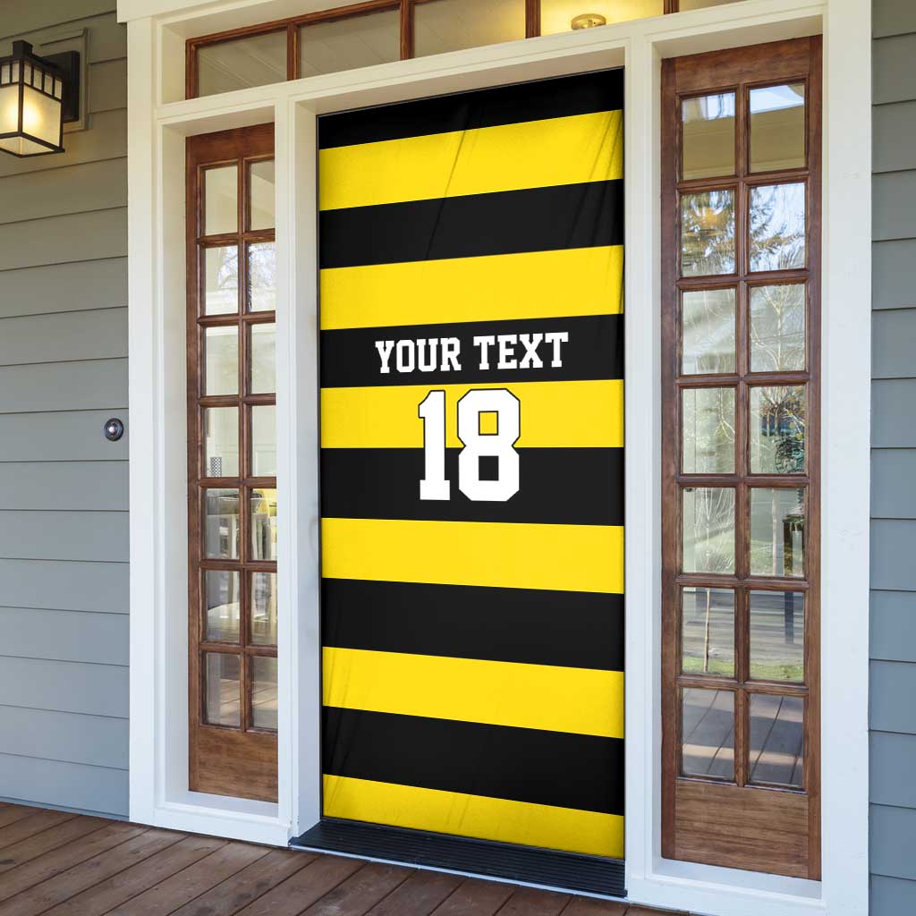 Custom Cornwall Rugby Door Cover One and All - Wonder Print Shop