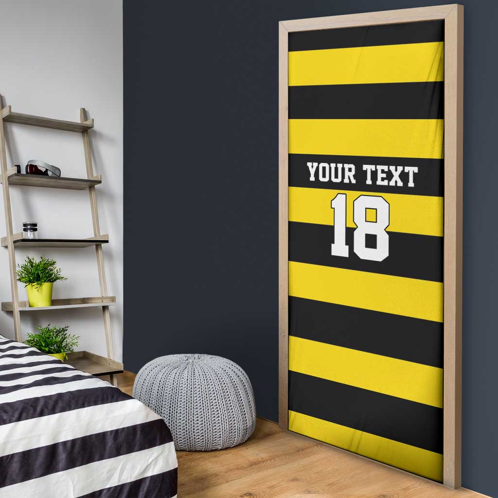 Custom Cornwall Rugby Door Cover One and All - Wonder Print Shop