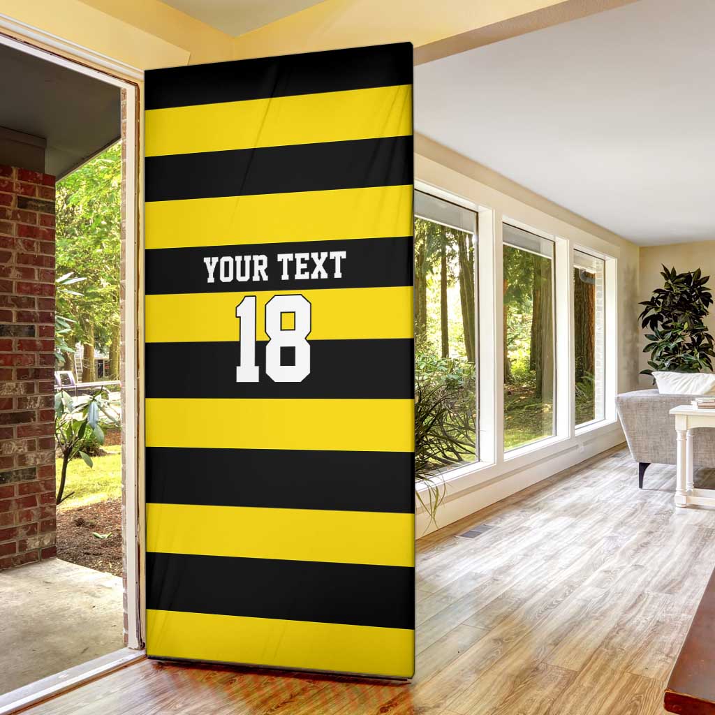 Custom Cornwall Rugby Door Cover One and All - Wonder Print Shop