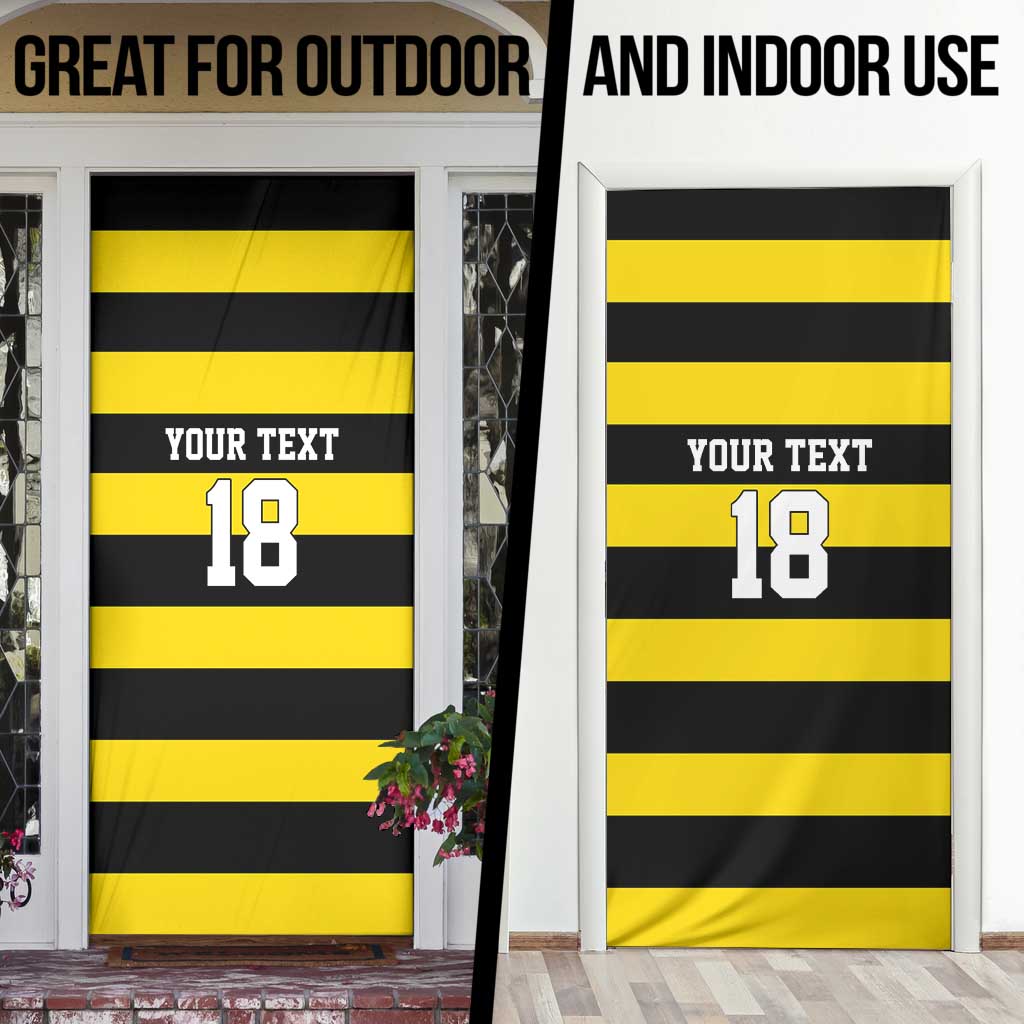 Custom Cornwall Rugby Door Cover One and All - Wonder Print Shop