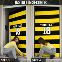 Custom Cornwall Rugby Door Cover One and All - Wonder Print Shop