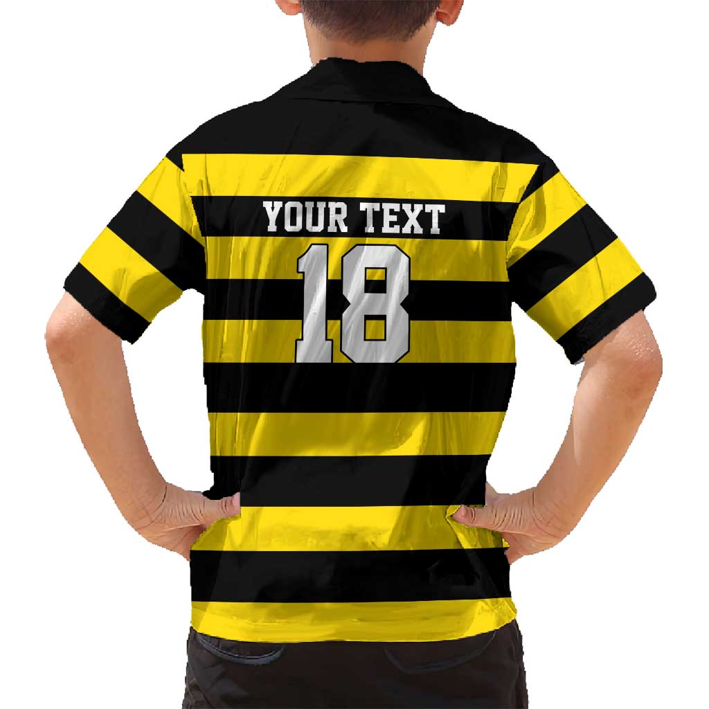 Custom Cornwall Rugby Family Matching Off Shoulder Maxi Dress and Hawaiian Shirt One and All - Wonder Print Shop