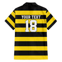 Custom Cornwall Rugby Family Matching Off Shoulder Short Dress and Hawaiian Shirt One and All - Wonder Print Shop