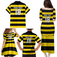 Custom Cornwall Rugby Family Matching Puletasi and Hawaiian Shirt One and All - Wonder Print Shop