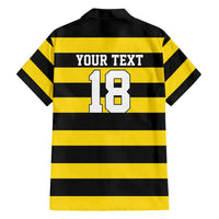 Custom Cornwall Rugby Family Matching Short Sleeve Bodycon Dress and Hawaiian Shirt One and All - Wonder Print Shop