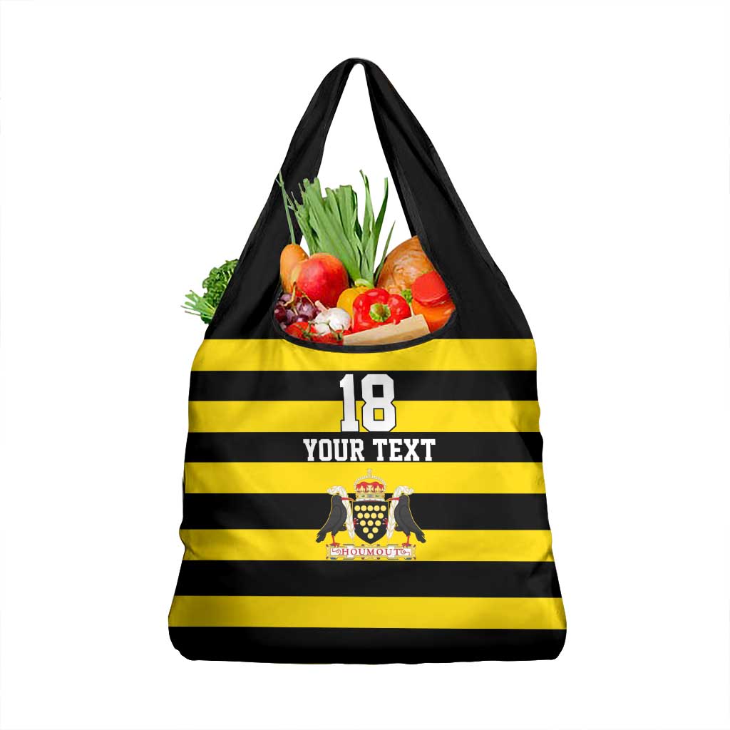 Custom Cornwall Rugby Grocery Bag One and All - Wonder Print Shop