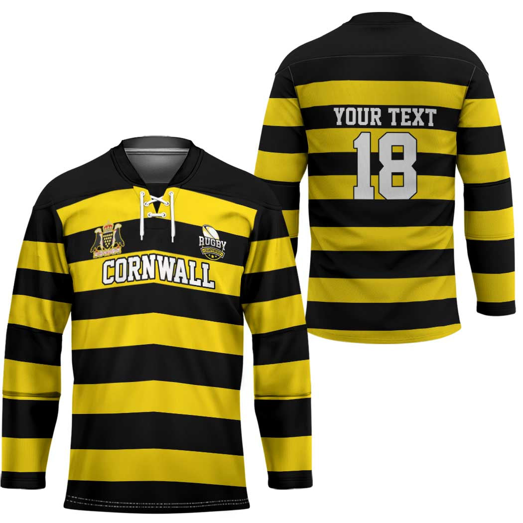 Custom Cornwall Rugby Hockey Jersey One and All - Wonder Print Shop