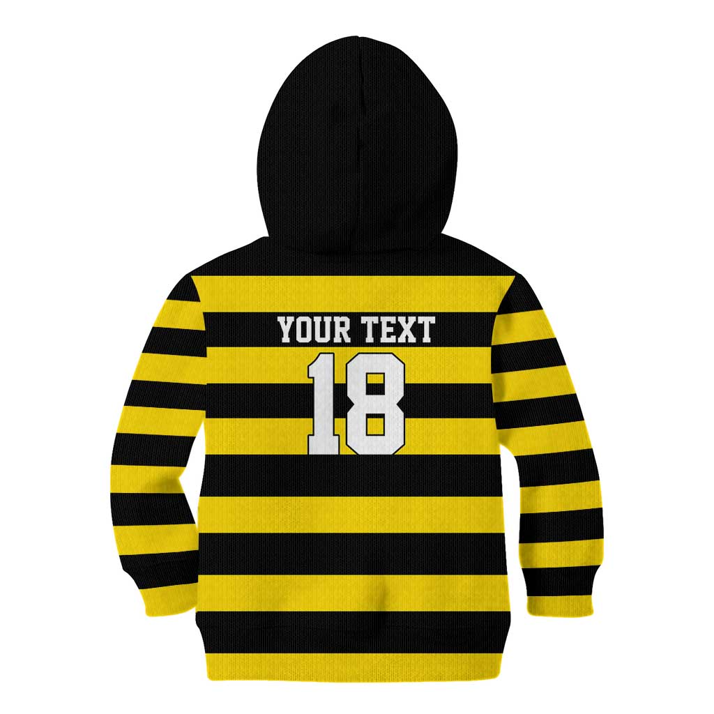 Custom Cornwall Rugby Kid Hoodie One and All - Wonder Print Shop