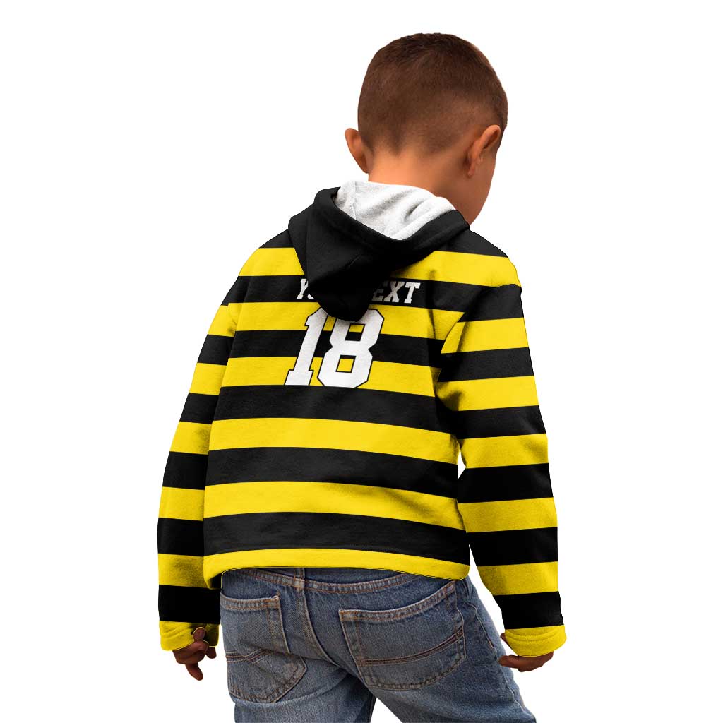 Custom Cornwall Rugby Kid Hoodie One and All - Wonder Print Shop