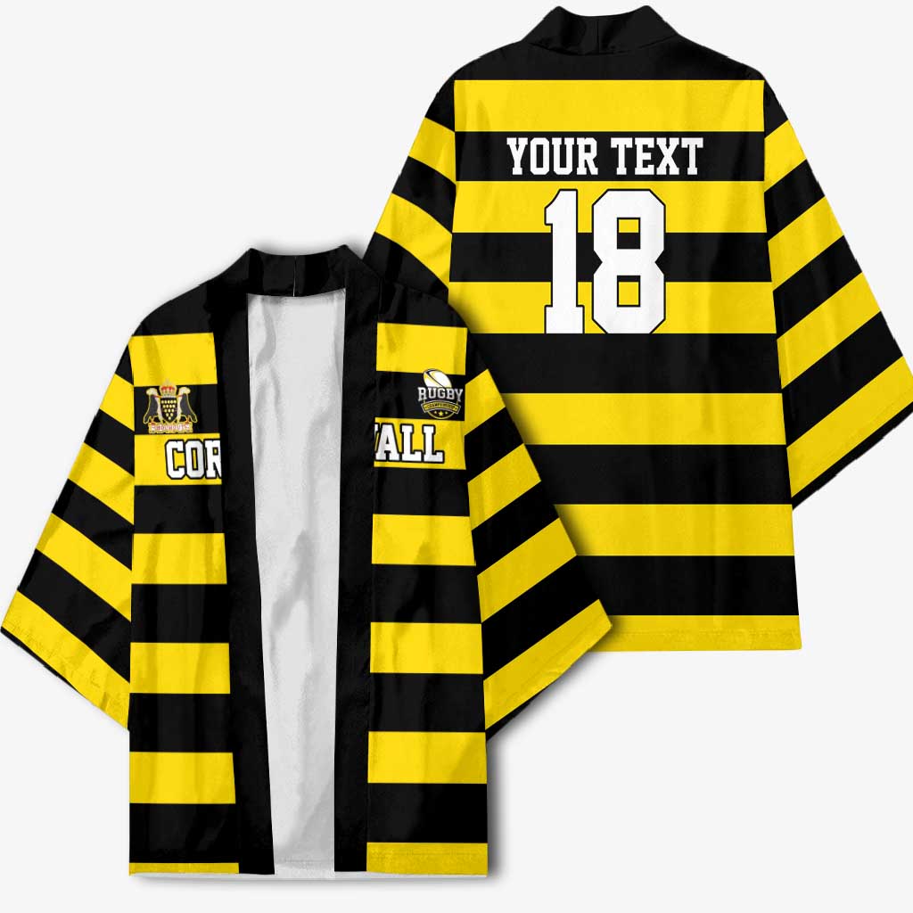 Custom Cornwall Rugby Kimono One and All - Wonder Print Shop