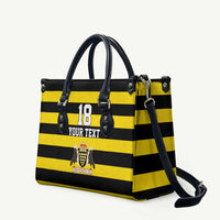 Custom Cornwall Rugby Leather Bag One and All - Wonder Print Shop