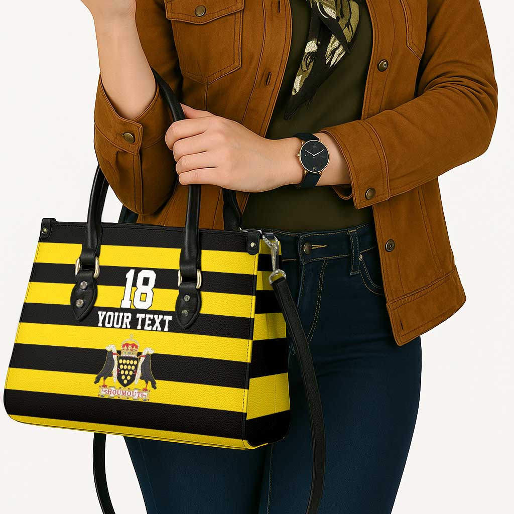 Custom Cornwall Rugby Leather Bag One and All - Wonder Print Shop