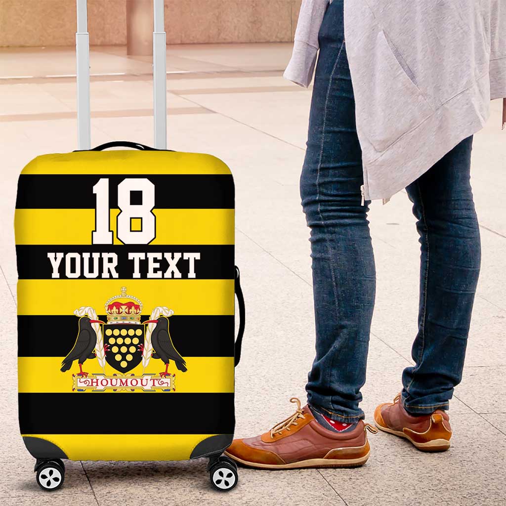 Custom Cornwall Rugby Luggage Cover One and All - Wonder Print Shop