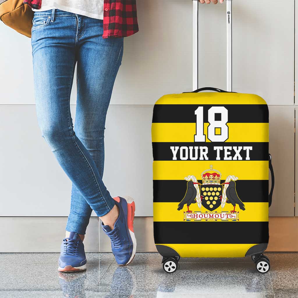 Custom Cornwall Rugby Luggage Cover One and All - Wonder Print Shop