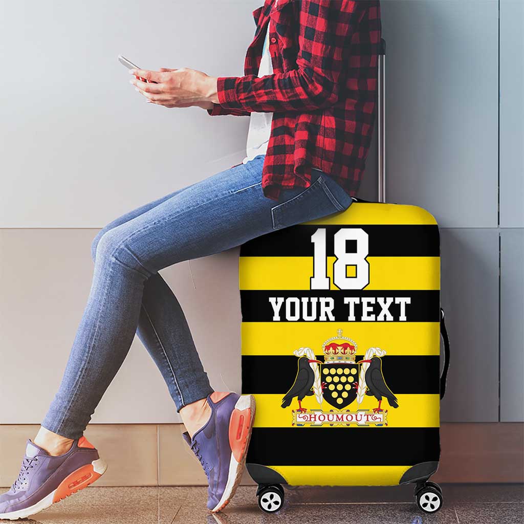 Custom Cornwall Rugby Luggage Cover One and All - Wonder Print Shop