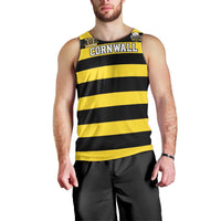 Custom Cornwall Rugby Men Tank Top One and All - Wonder Print Shop