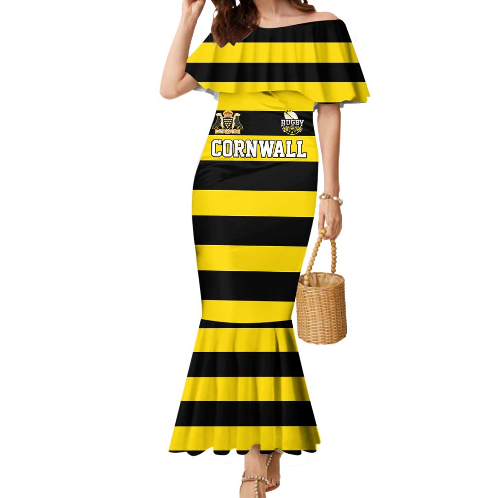 Custom Cornwall Rugby Mermaid Dress One and All - Wonder Print Shop