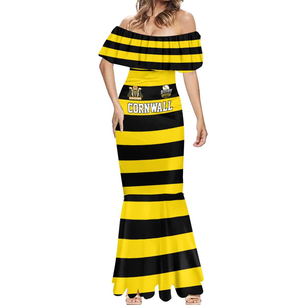 Custom Cornwall Rugby Mermaid Dress One and All - Wonder Print Shop