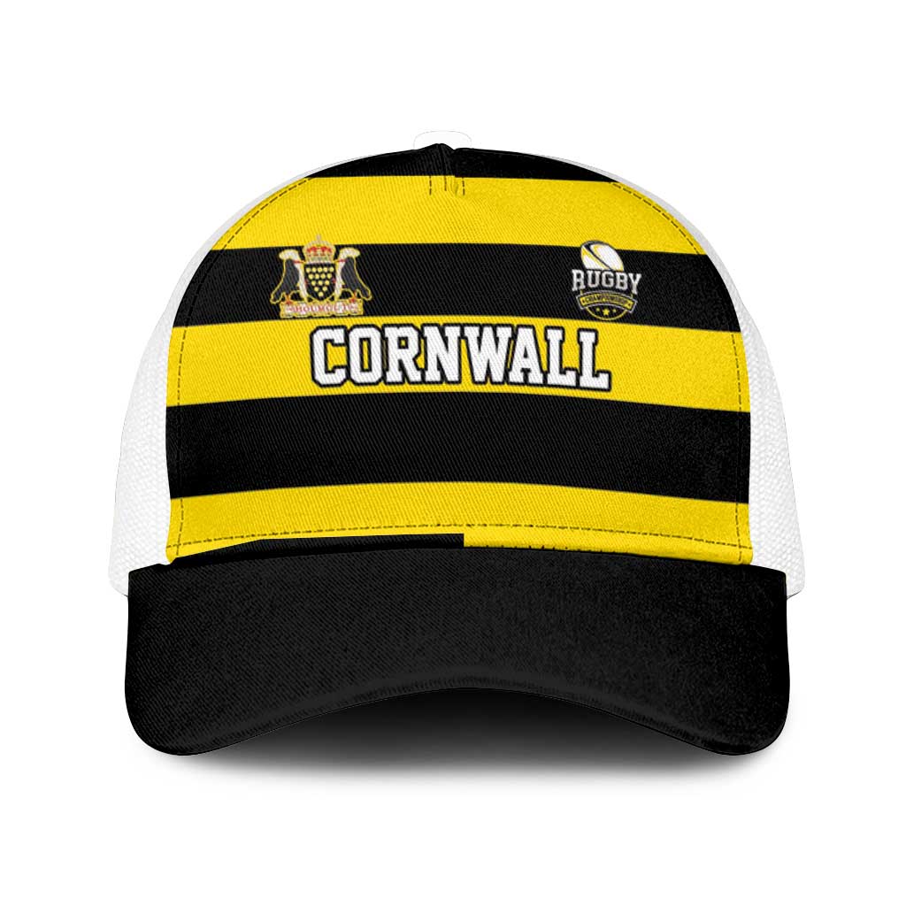 Cornwall Rugby Mesh Trucker Cap One and All - Wonder Print Shop
