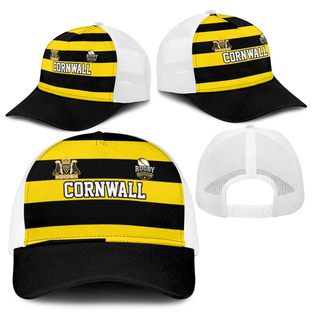 Cornwall Rugby Mesh Trucker Cap One and All - Wonder Print Shop