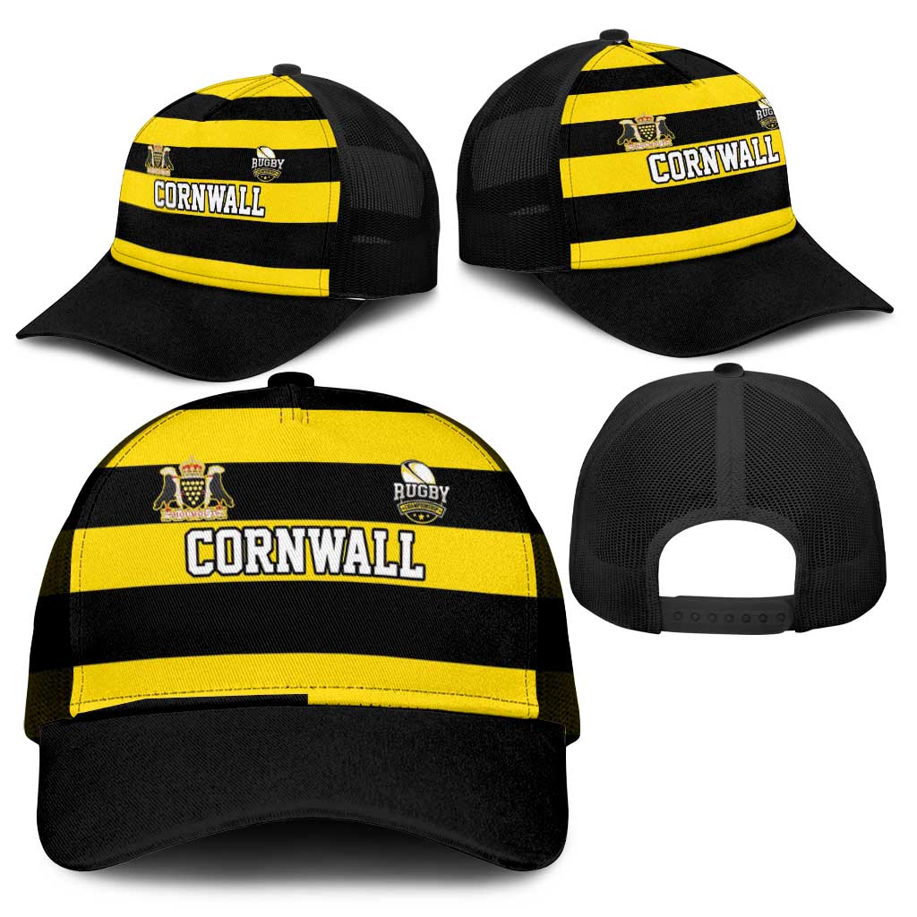 Cornwall Rugby Mesh Trucker Cap One and All - Wonder Print Shop