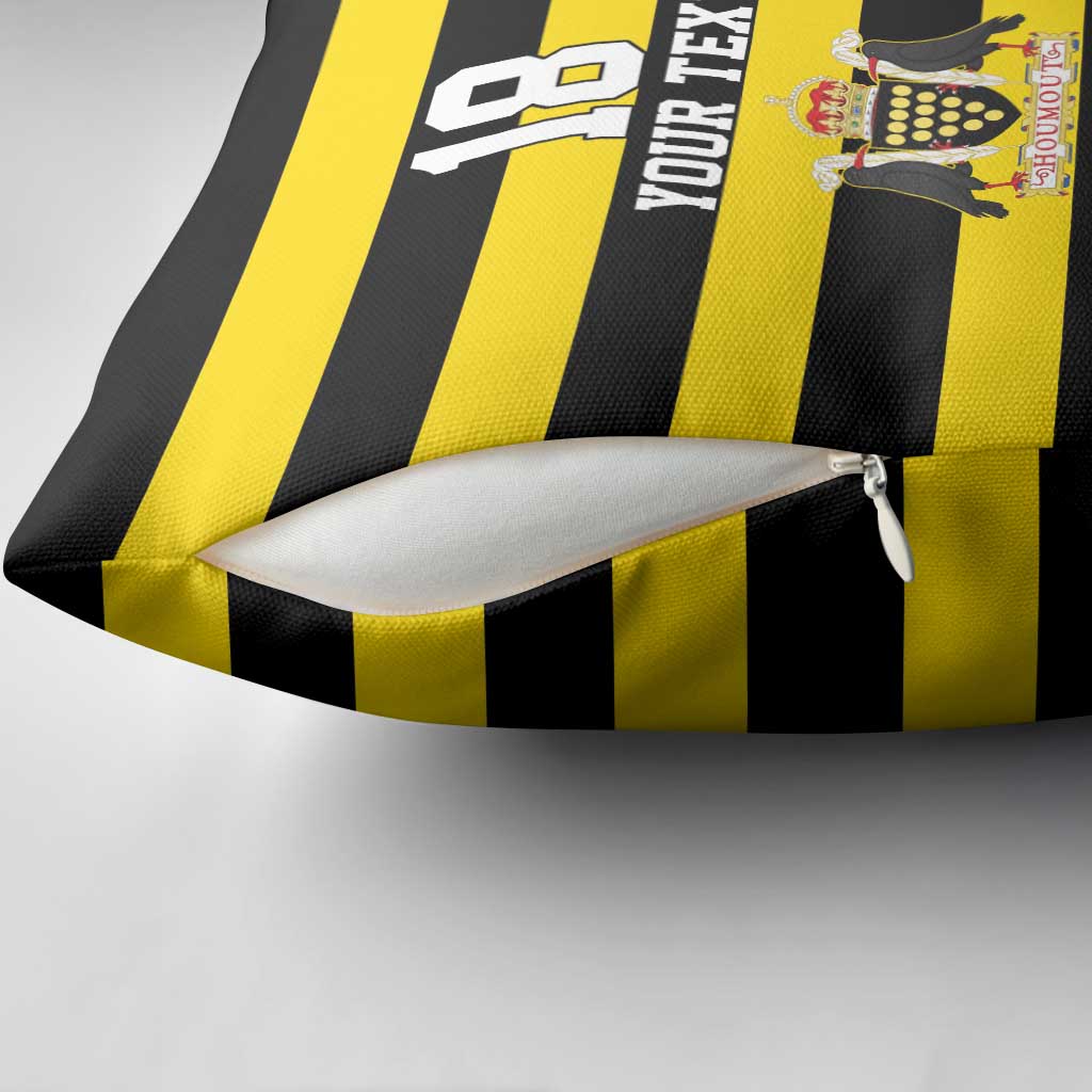 Custom Cornwall Rugby Pillow Cover One and All - Wonder Print Shop