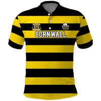 Custom Cornwall Rugby Polo Shirt One and All - Wonder Print Shop