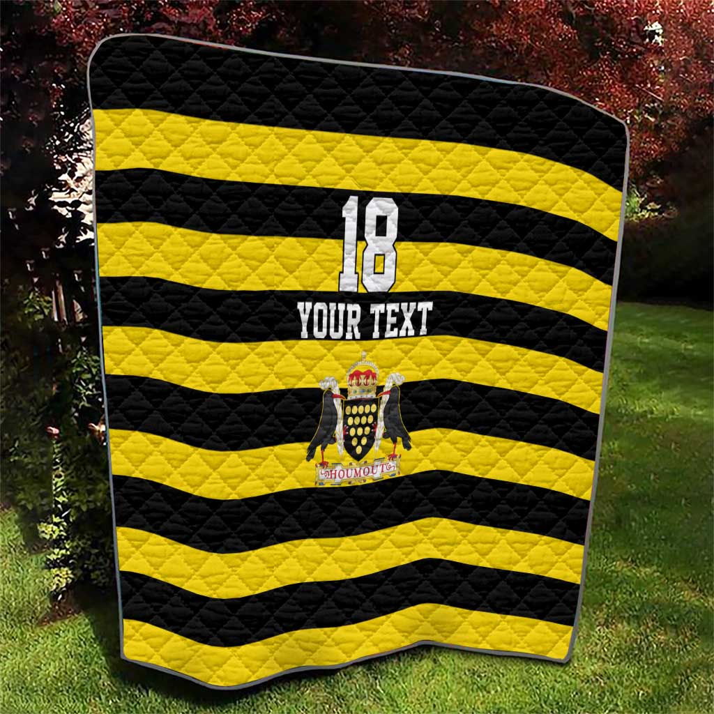 Custom Cornwall Rugby Quilt One and All - Wonder Print Shop