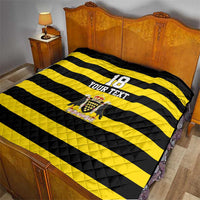 Custom Cornwall Rugby Quilt One and All - Wonder Print Shop