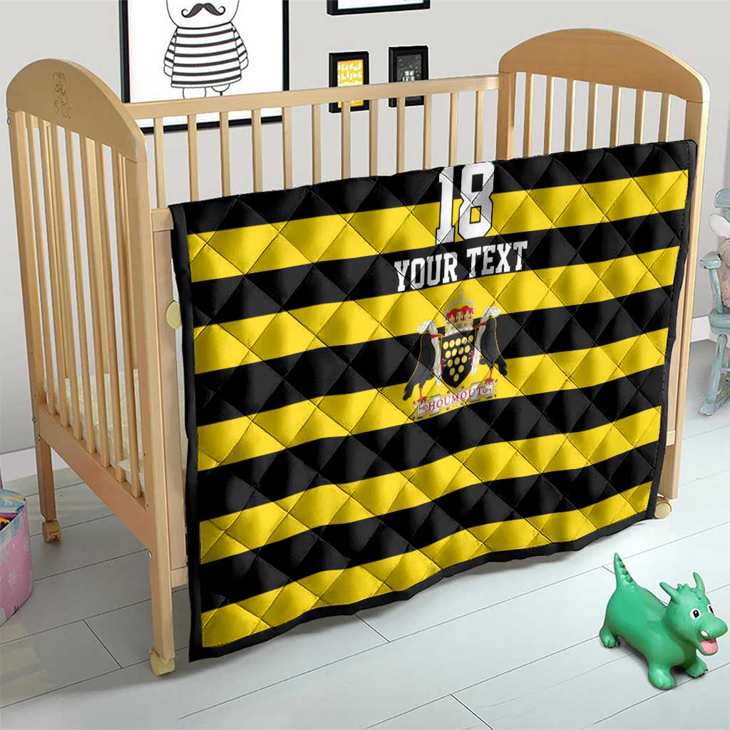 Custom Cornwall Rugby Quilt One and All - Wonder Print Shop