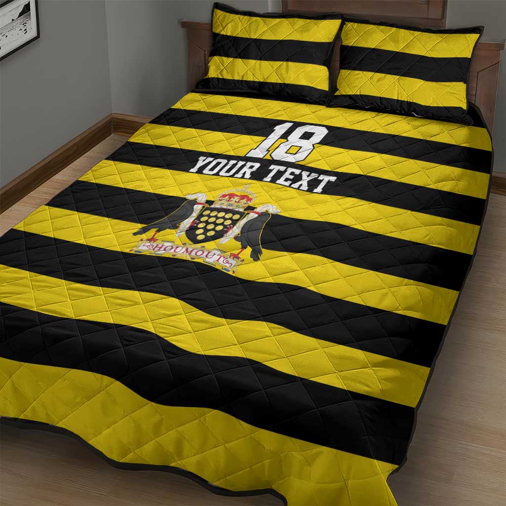 Custom Cornwall Rugby Quilt Bed Set One and All - Wonder Print Shop