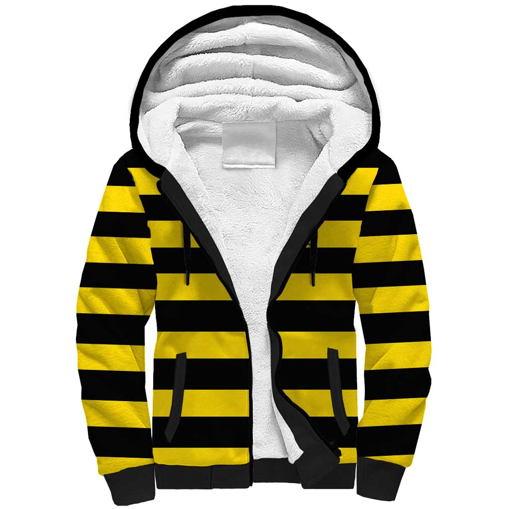 Custom Cornwall Rugby Sherpa Hoodie One and All - Wonder Print Shop