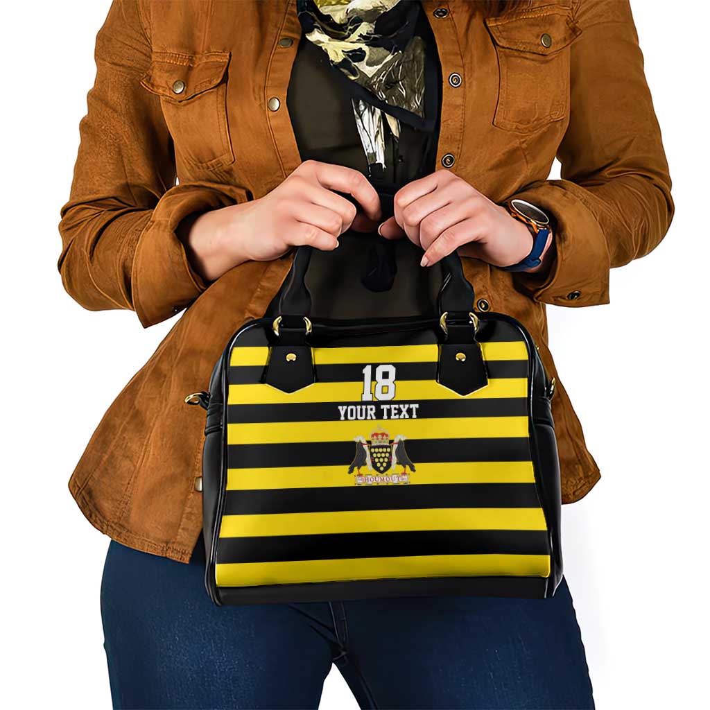 Custom Cornwall Rugby Shoulder Handbag One and All - Wonder Print Shop