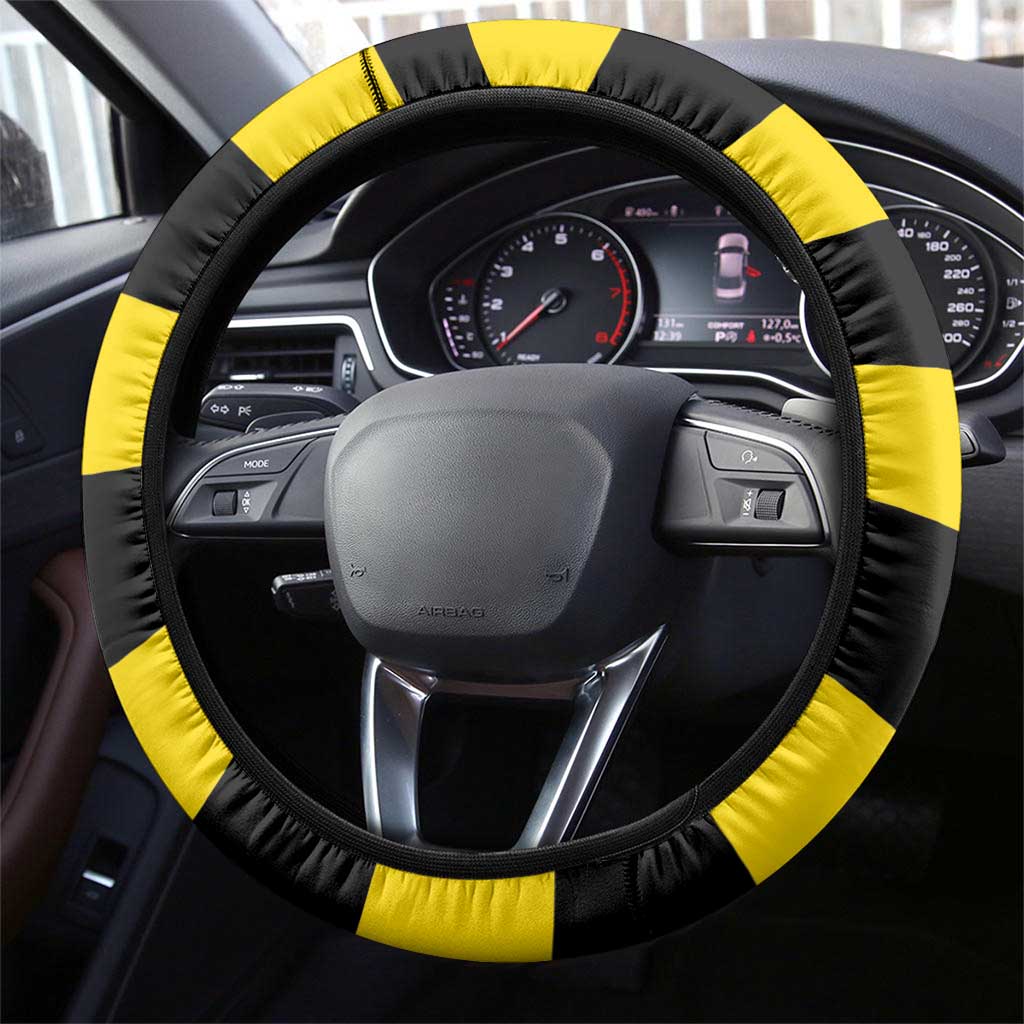 Cornwall Rugby Steering Wheel Cover One and All - Wonder Print Shop