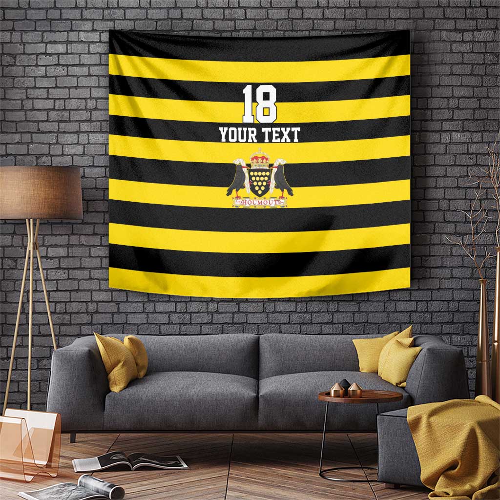 Custom Cornwall Rugby Tapestry One and All - Wonder Print Shop