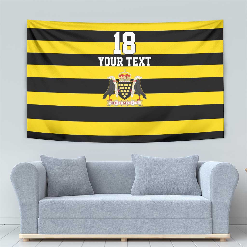 Custom Cornwall Rugby Tapestry One and All - Wonder Print Shop